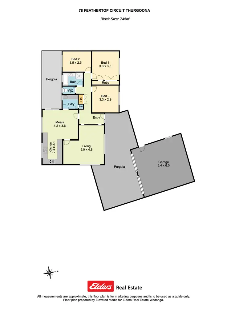 Floorplan of Homely house listing, 78 Feathertop Circuit, Thurgoona NSW 2640