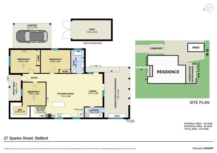 Floorplan of Homely house listing, 27 Sparke Street, Bellbird NSW 2325