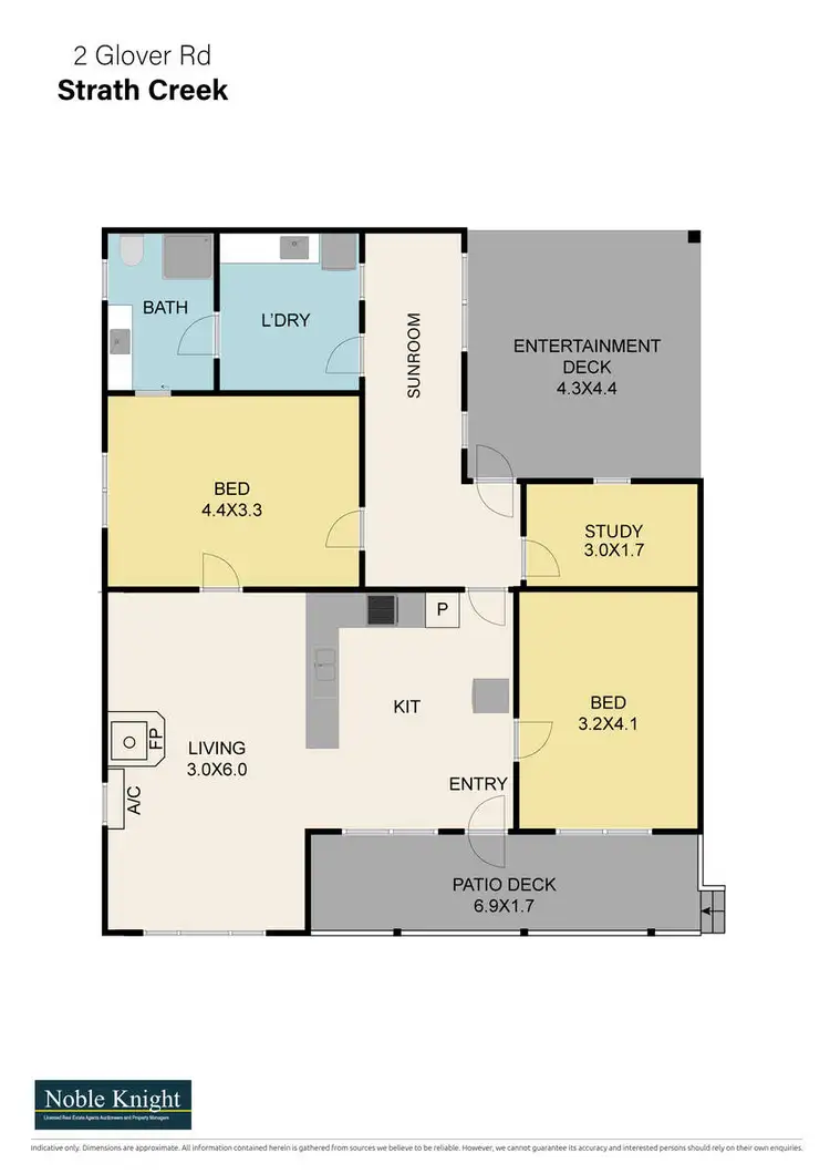 Floorplan of Homely house listing, 2 Glover Road, Strath Creek VIC 3658
