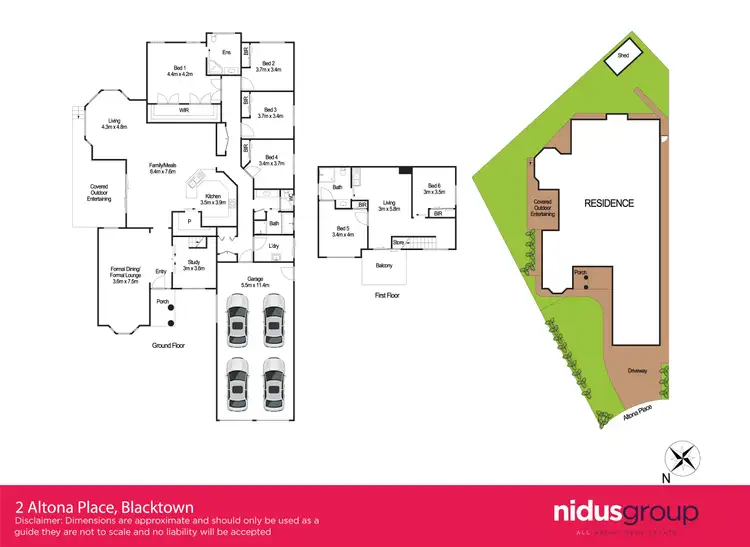 Floorplan of Homely house listing, 2 Altona Place, Blacktown NSW 2148