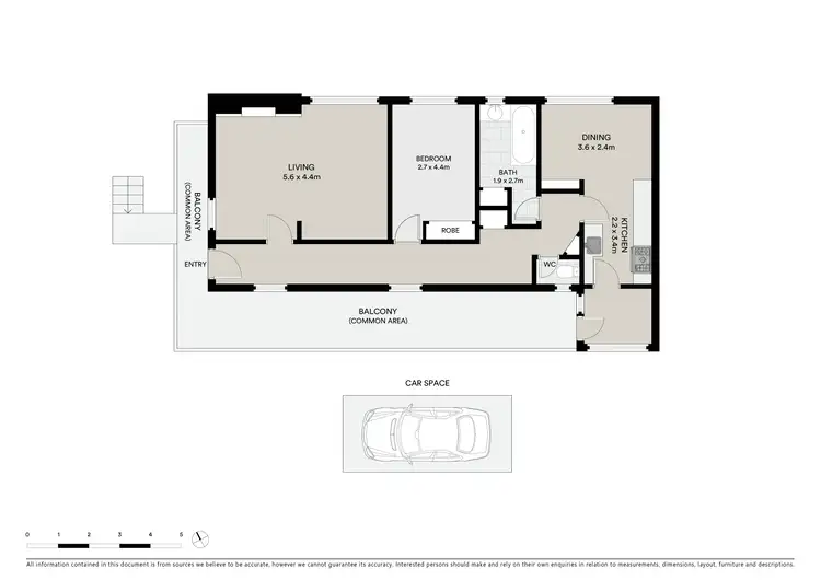 Floorplan of Homely apartment listing, 24/628 St Kilda Road, Melbourne VIC 3004