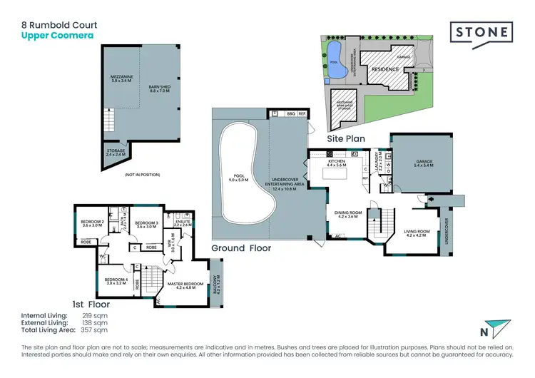 Floorplan of Homely house listing, 8 Rumbold Court, Upper Coomera QLD 4209