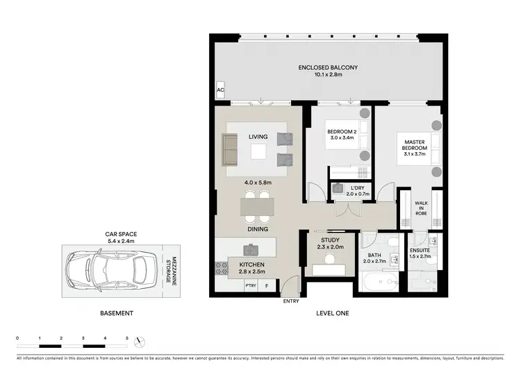 Floorplan of Homely apartment listing, 107/1 Kyle Street, Arncliffe NSW 2205