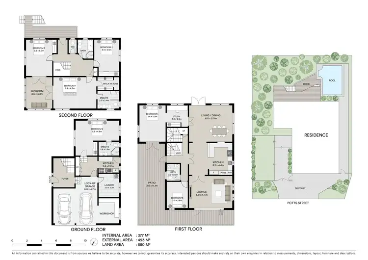 Floorplan of Homely house listing, 23 Potts Street, Belgian Gardens QLD 4810