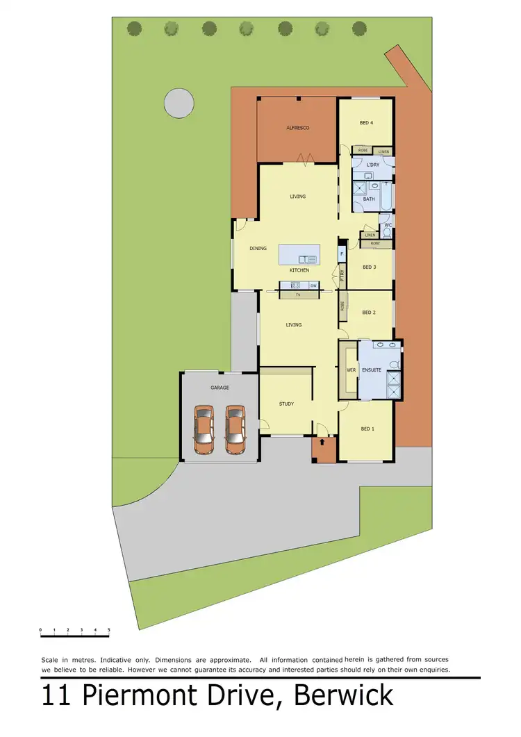 Floorplan of Homely house listing, 11 Piermont Drive, Berwick VIC 3806