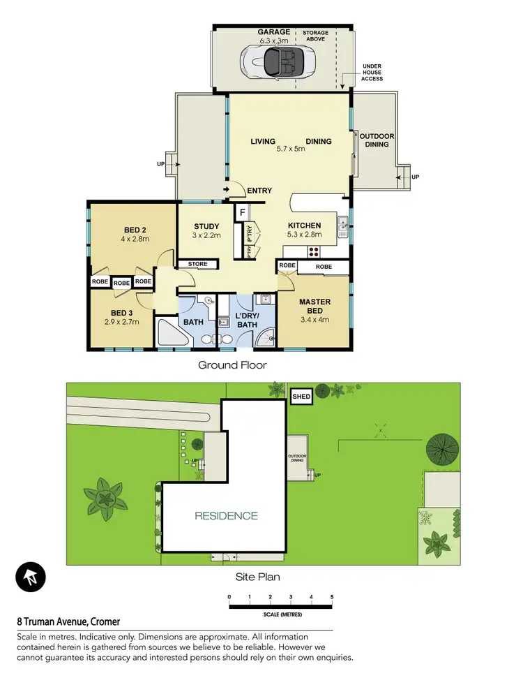 Floorplan of Homely house listing, 8 Truman Avenue, Cromer NSW 2099