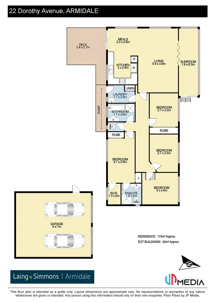Floorplan of Homely house listing, 22 Dorothy Avenue, Armidale NSW 2350