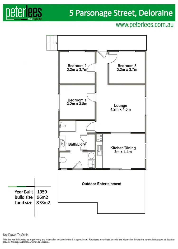 Floorplan of Homely house listing, 5 Parsonage Street, Deloraine TAS 7304