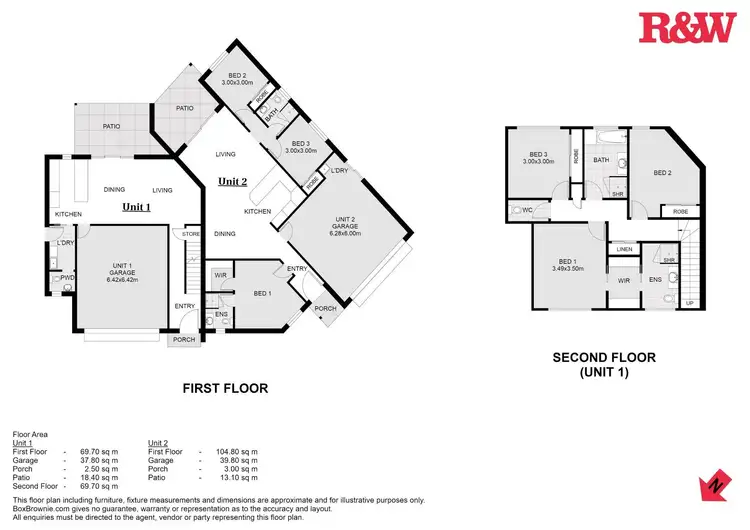 Floorplan of Homely semi-detached listing, 1/11 Kwila Crescent, Peregian Springs QLD 4573
