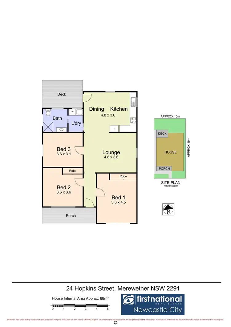Floorplan of Homely house listing, 24 Hopkins Street, Merewether NSW 2291