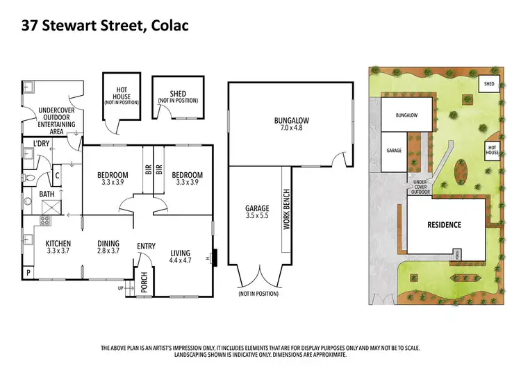 Floorplan of Homely house listing, 37 Stewart Street, Colac VIC 3250