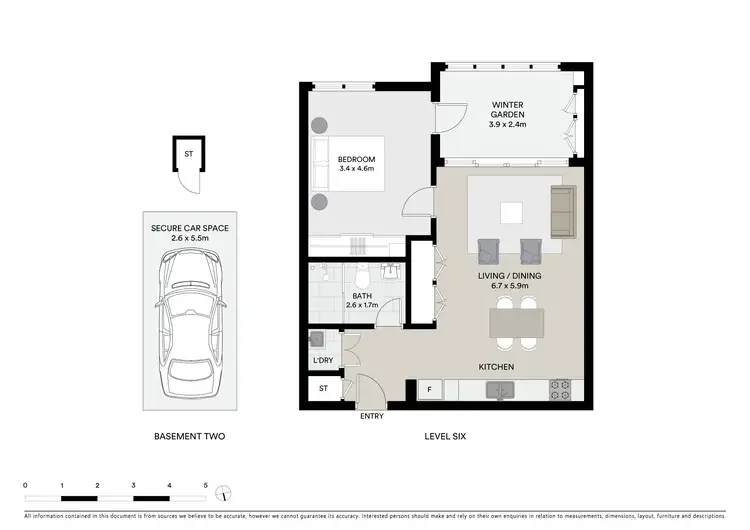 Floorplan of Homely apartment listing, 603/23-29 Pacific Parade, Dee Why NSW 2099