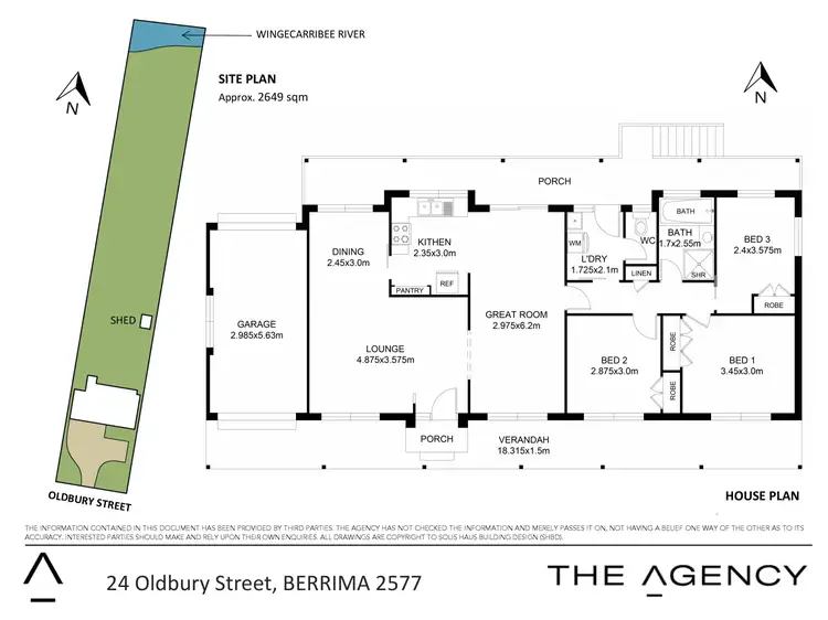 Floorplan of Homely house listing, 24 Oldbury Street, Berrima NSW 2577