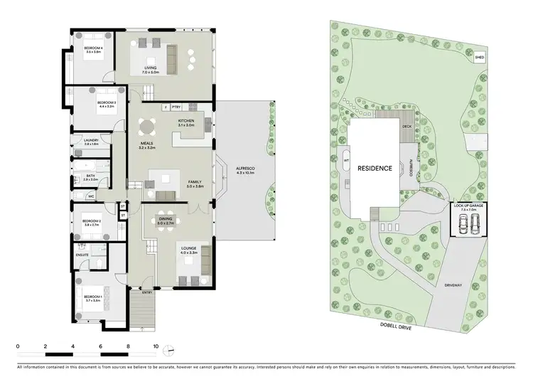 Floorplan of Homely house listing, 35 Dobell Drive, Eltham VIC 3095