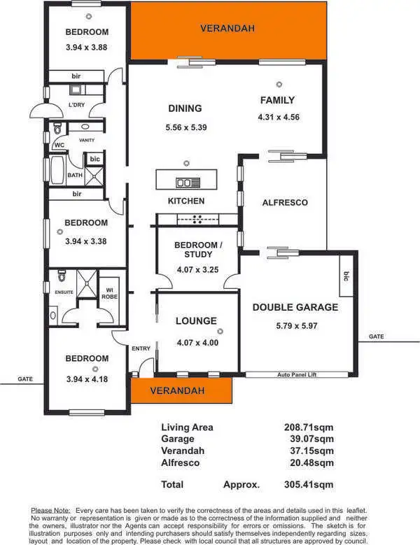 Floorplan of Homely house listing, 36 Captain Robertson Avenue, Golden Grove SA 5125