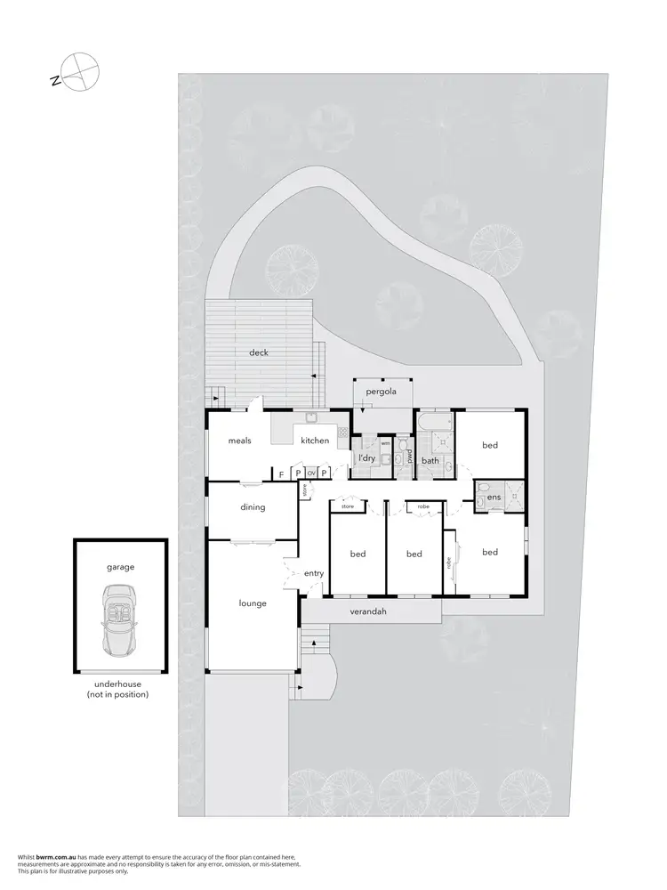 Floorplan of Homely house listing, 31 Gellibrand Street, Campbell ACT 2612