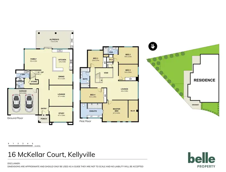 Floorplan of Homely house listing, 16 McKellar Court, Kellyville NSW 2155