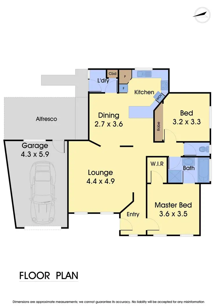 Floorplan of Homely house listing, 2 Cabot Drive, Epping VIC 3076