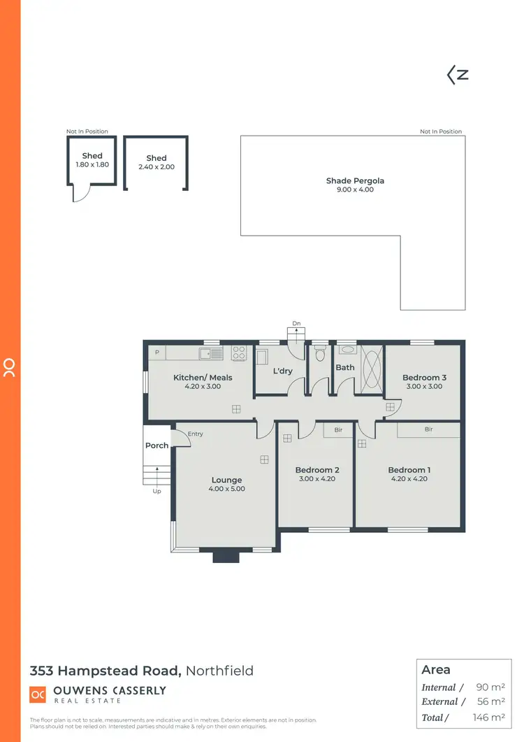 Floorplan of Homely house listing, 353 Hampstead Road, Northfield SA 5085