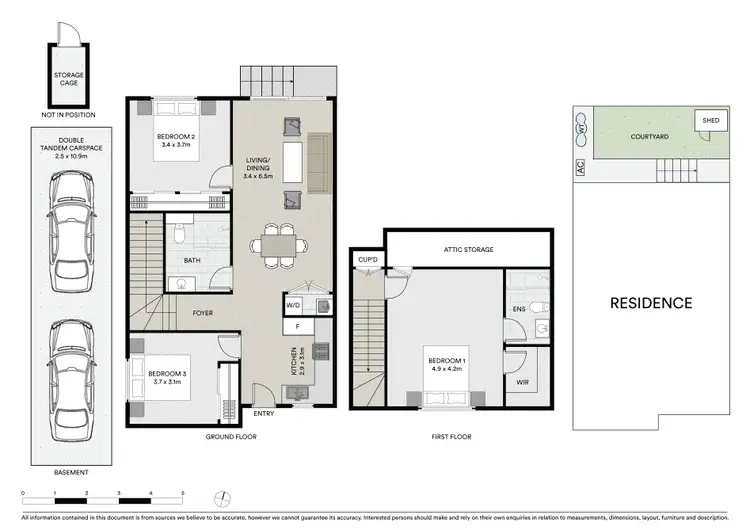 Floorplan of Homely townhouse listing, 11/49 Boronia Street, South Wentworthville NSW 2145