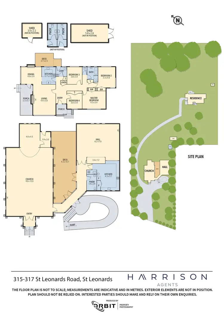 Floorplan of Homely house listing, 315-317 St Leonards Road, St Leonards TAS 7250
