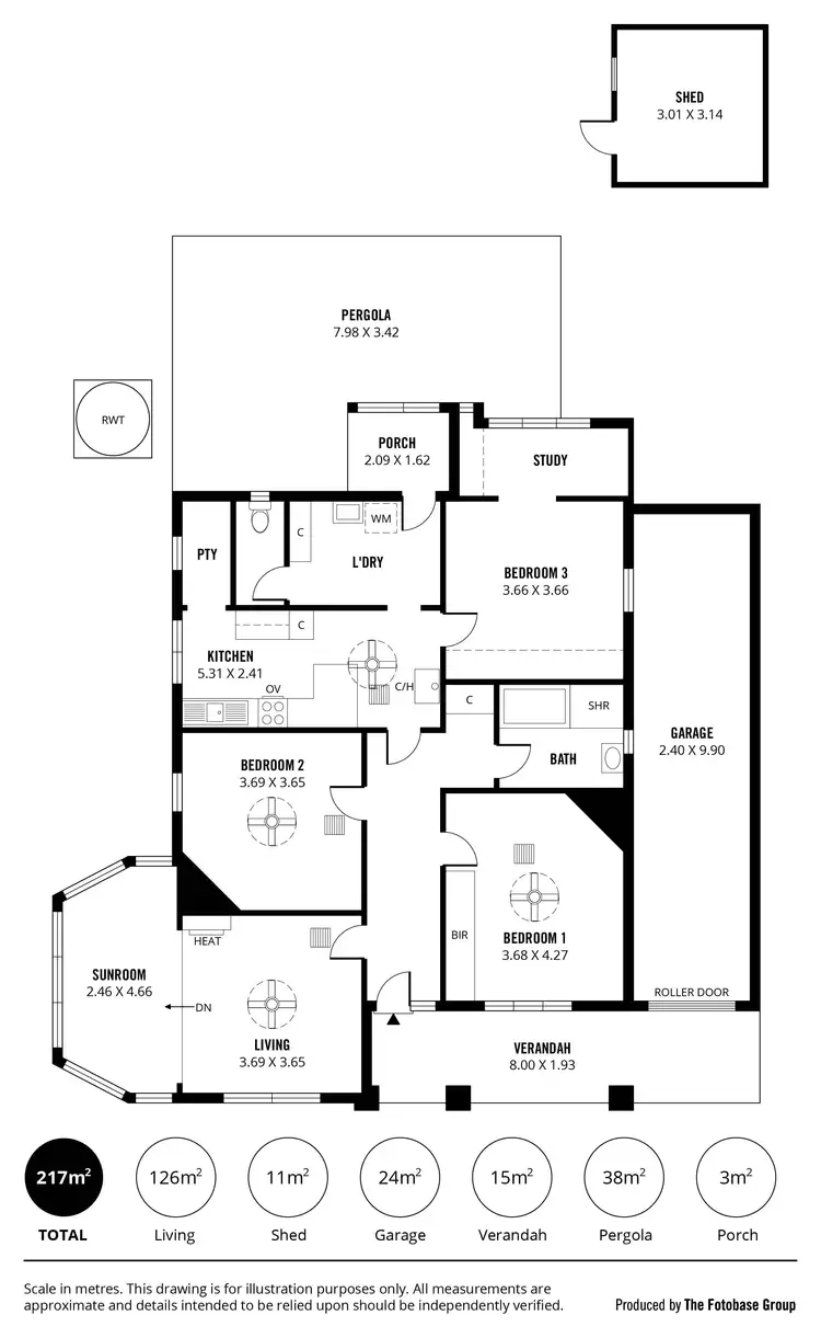 Floorplan of Homely house listing, 5 The Strand, Colonel Light Gardens SA 5041