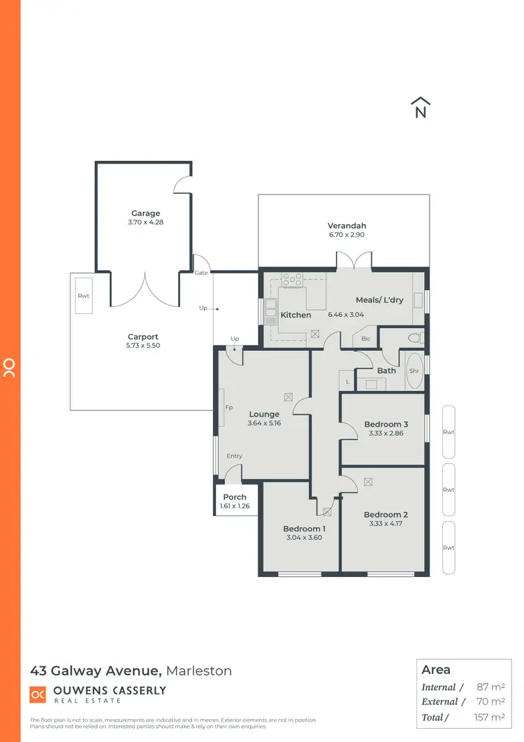Floorplan of Homely house listing, 43 Galway Avenue, Marleston SA 5033