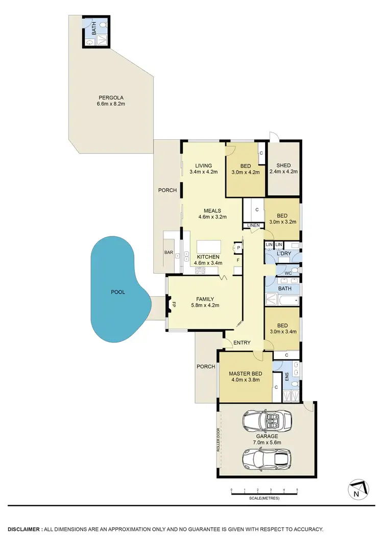 Floorplan of Homely house listing, 7 Wotan Close, Keilor Downs VIC 3038