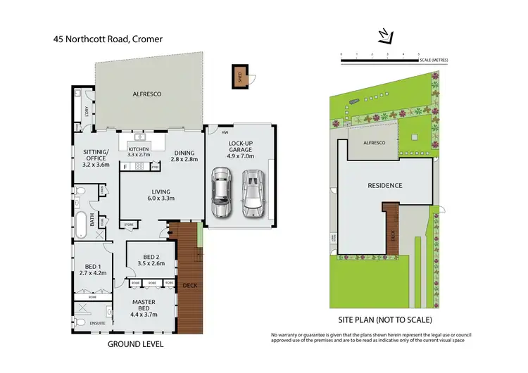 Floorplan of Homely house listing, 45 Northcott Road, Cromer NSW 2099
