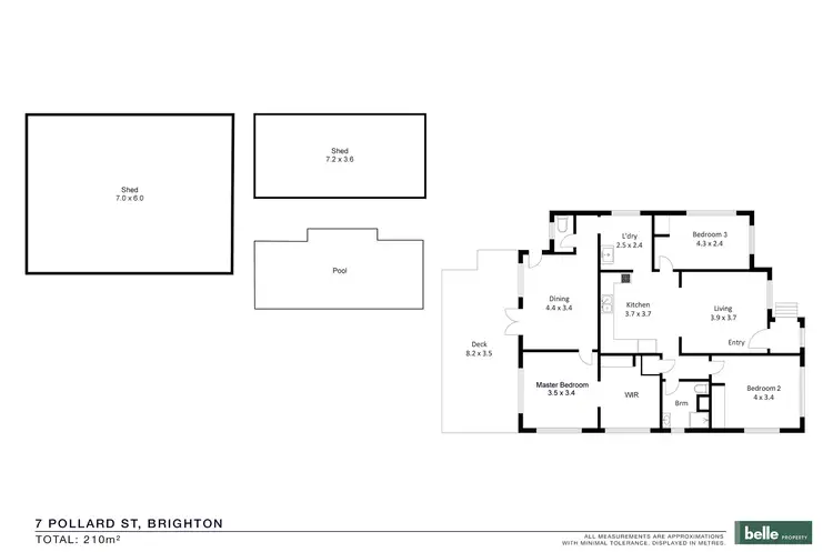 Floorplan of Homely house listing, 7 Pollard Street, Brighton QLD 4017