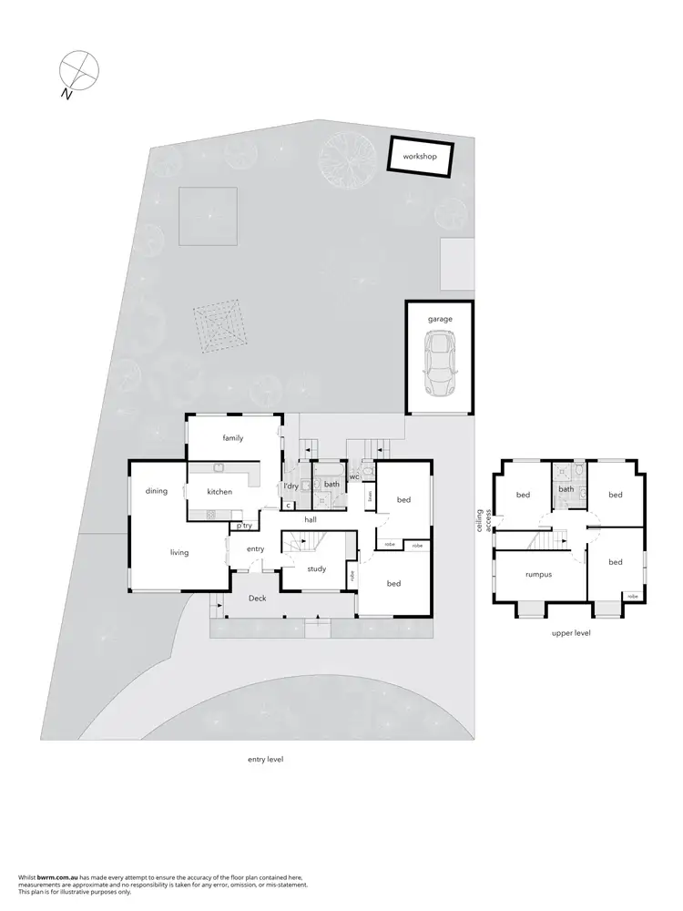 Floorplan of Homely house listing, 50 Macalister Crescent, Curtin ACT 2605