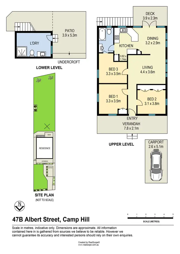 Floorplan of Homely house listing, 47B Albert Street, Camp Hill QLD 4152