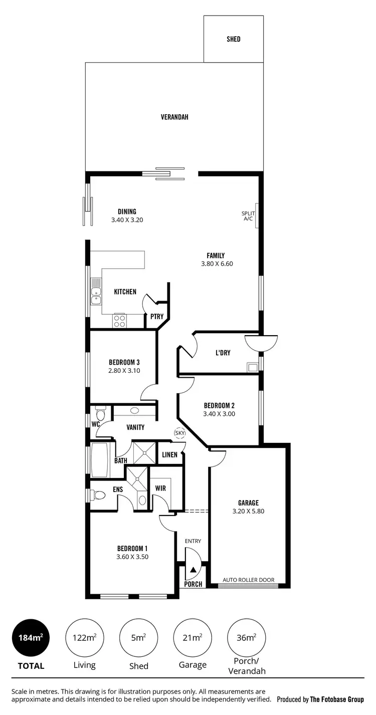 Floorplan of Homely house listing, 6 Douglas Street, Ferryden Park SA 5010