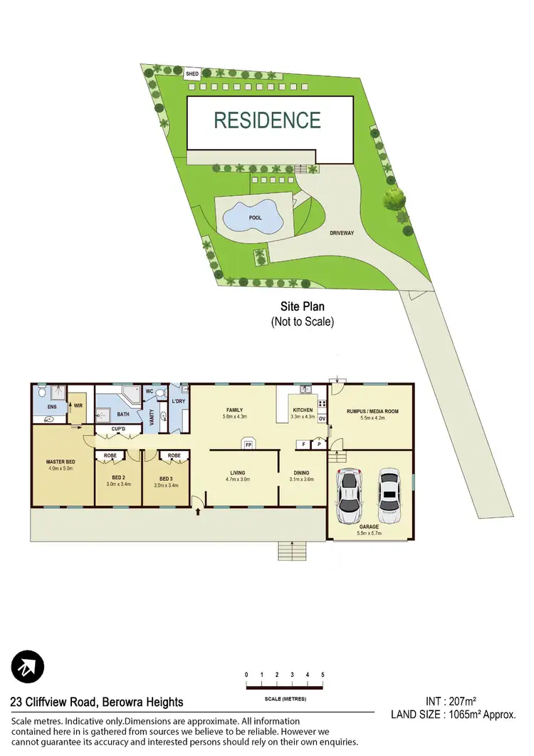Floorplan of Homely house listing, 23 Cliffview Road, Berowra Heights NSW 2082