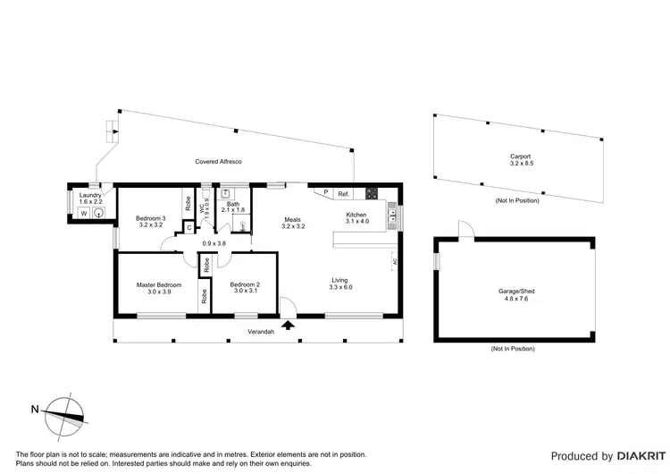 Floorplan of Homely house listing, 26 Bennett Street, Bittern VIC 3918
