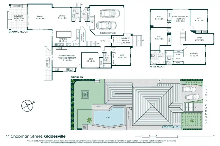 Floorplan of Homely house listing, 11 Chapman Street, Gladesville NSW 2111