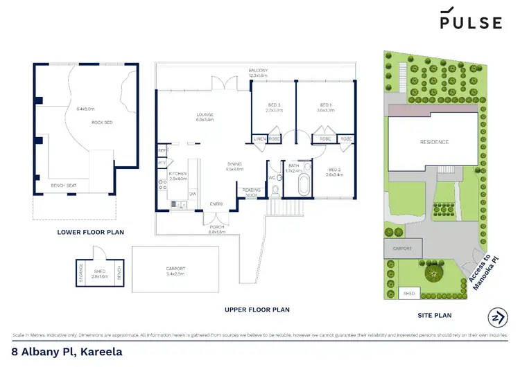 Floorplan of Homely house listing, 8 Albany Place, Kareela NSW 2232