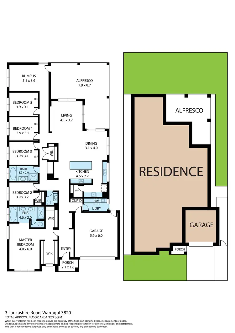 Floorplan of Homely house listing, 3 Lancashire Road, Warragul VIC 3820