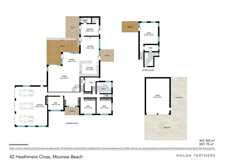 Floorplan of Homely house listing, 42 Heathmere Close, Moonee Beach NSW 2450