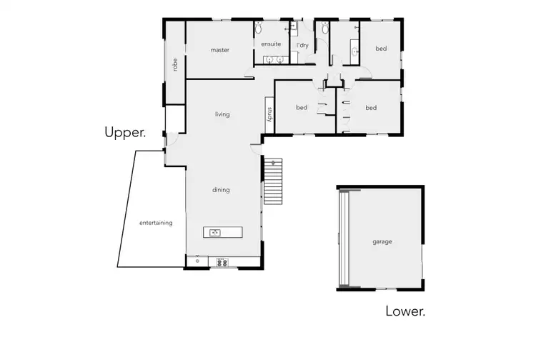 Floorplan of Homely house listing, 17 Blue Hills Crescent, Freshwater QLD 4870