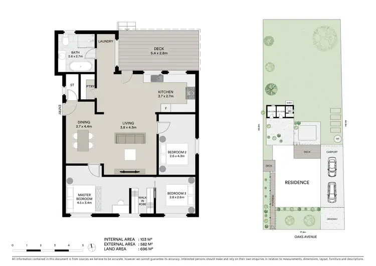 Floorplan of Homely house listing, 34 Oaks Avenue, Long Jetty NSW 2261