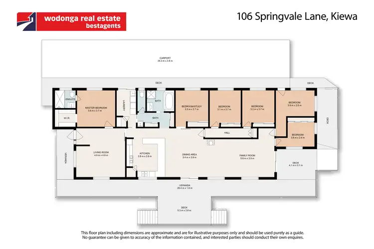 Floorplan of Homely house listing, 106 Springvale Lane, Kiewa VIC 3691