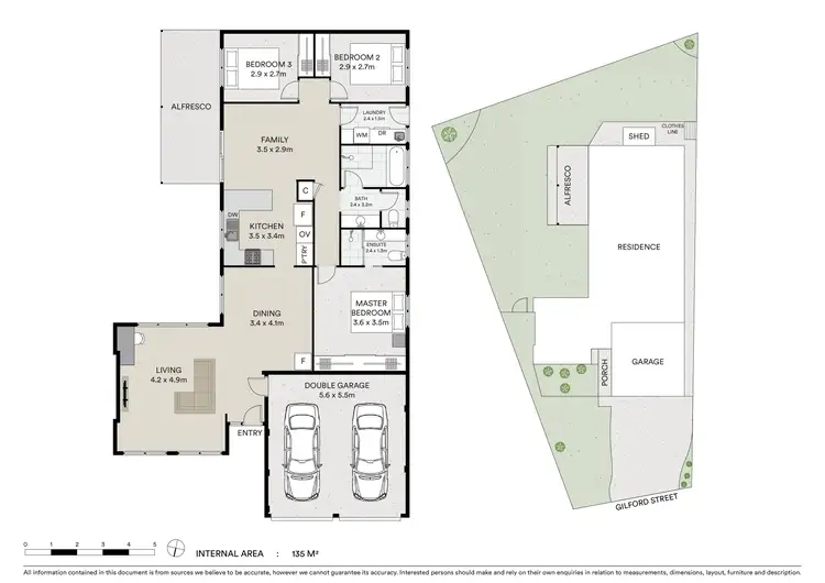 Floorplan of Homely house listing, 43 Gilford Street, Kariong NSW 2250