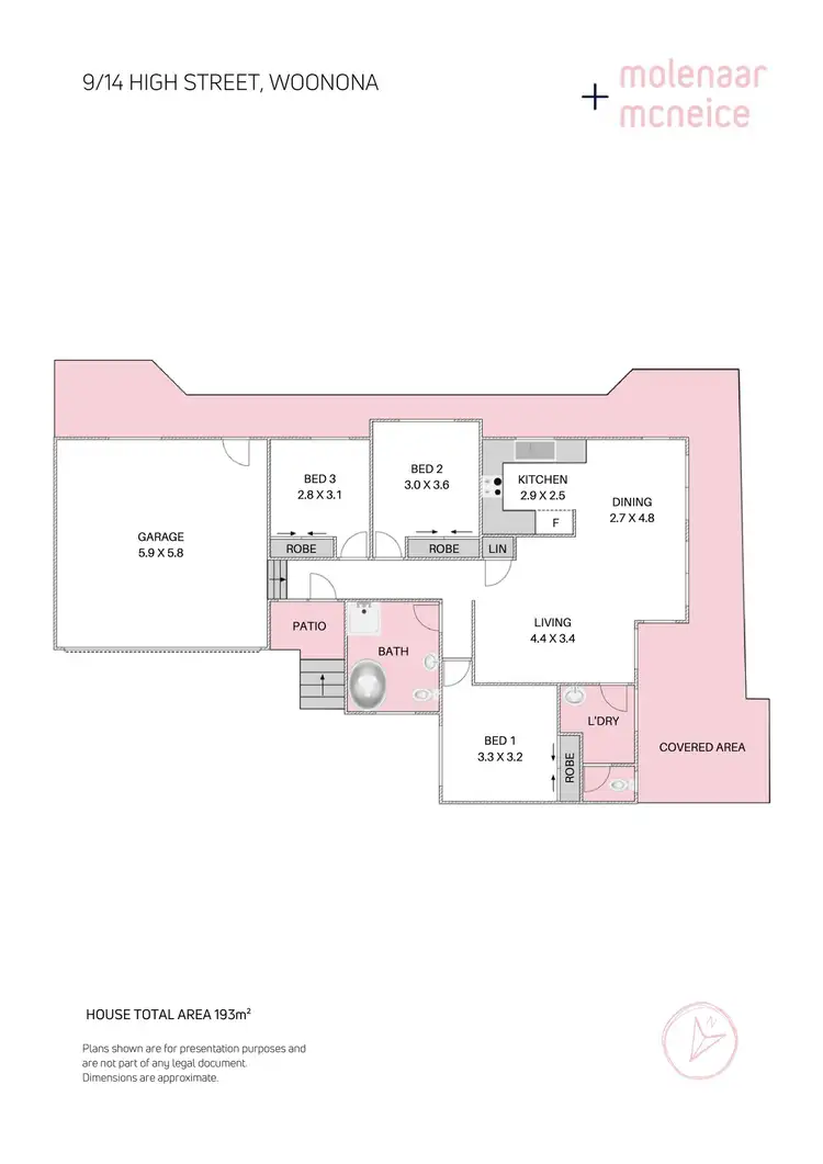 Floorplan of Homely villa listing, 9/14 High Street, Woonona NSW 2517