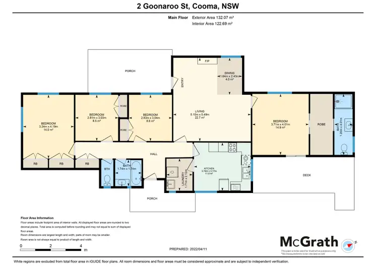Floorplan of Homely house listing, 2 Goonaroo Street, Cooma NSW 2630