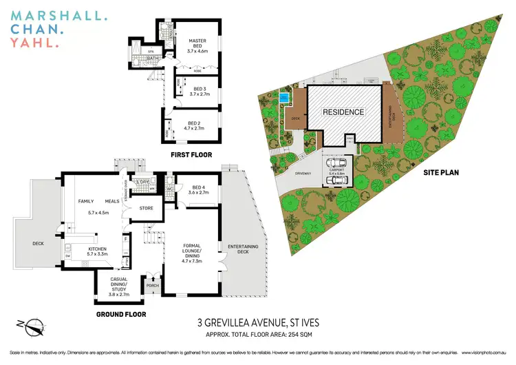Floorplan of Homely house listing, 3 Grevillea Avenue, St Ives NSW 2075
