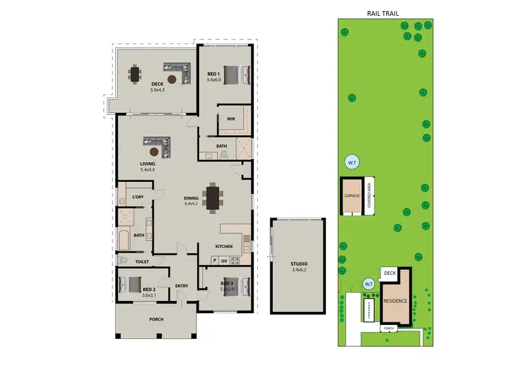 Floorplan of Homely house listing, 58 Main Road, Bena VIC 3946