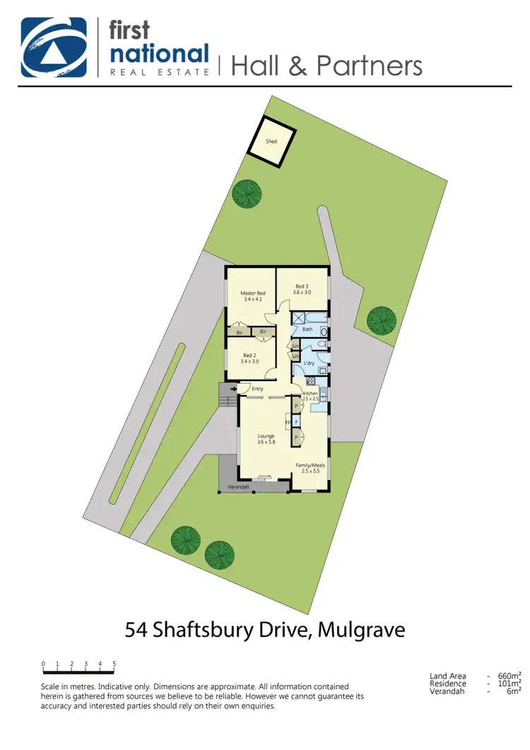 Floorplan of Homely house listing, 54 Shaftsbury Drive, Mulgrave VIC 3170