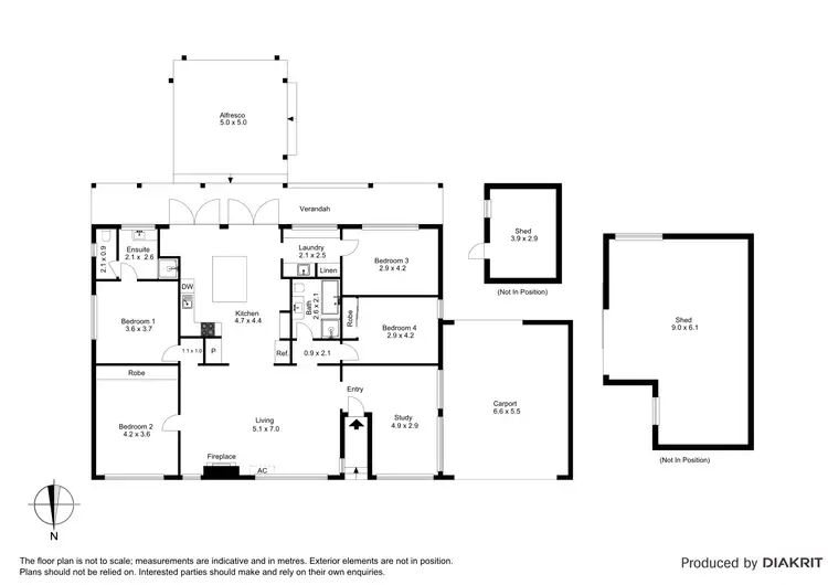 Floorplan of Homely house listing, 169 Woolleys Road, Bittern VIC 3918