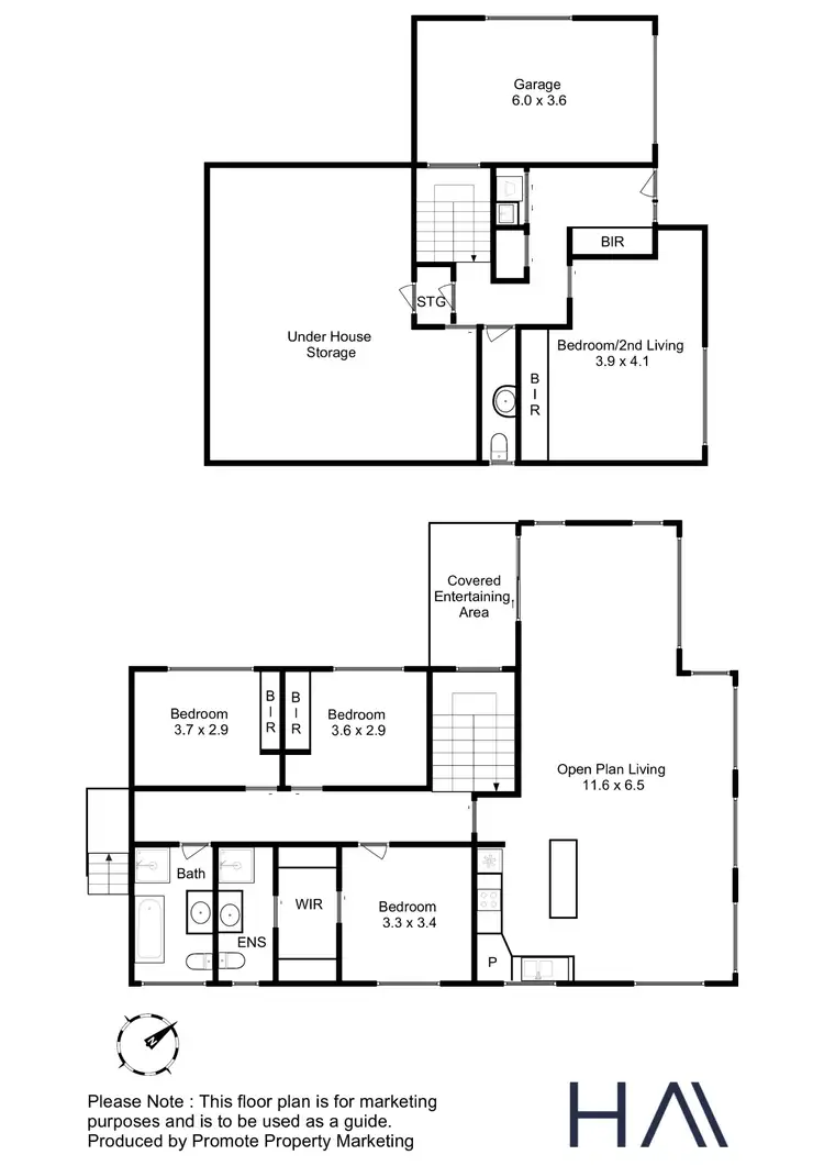 Floorplan of Homely house listing, 8 Panoramic Drive, Kingston TAS 7050